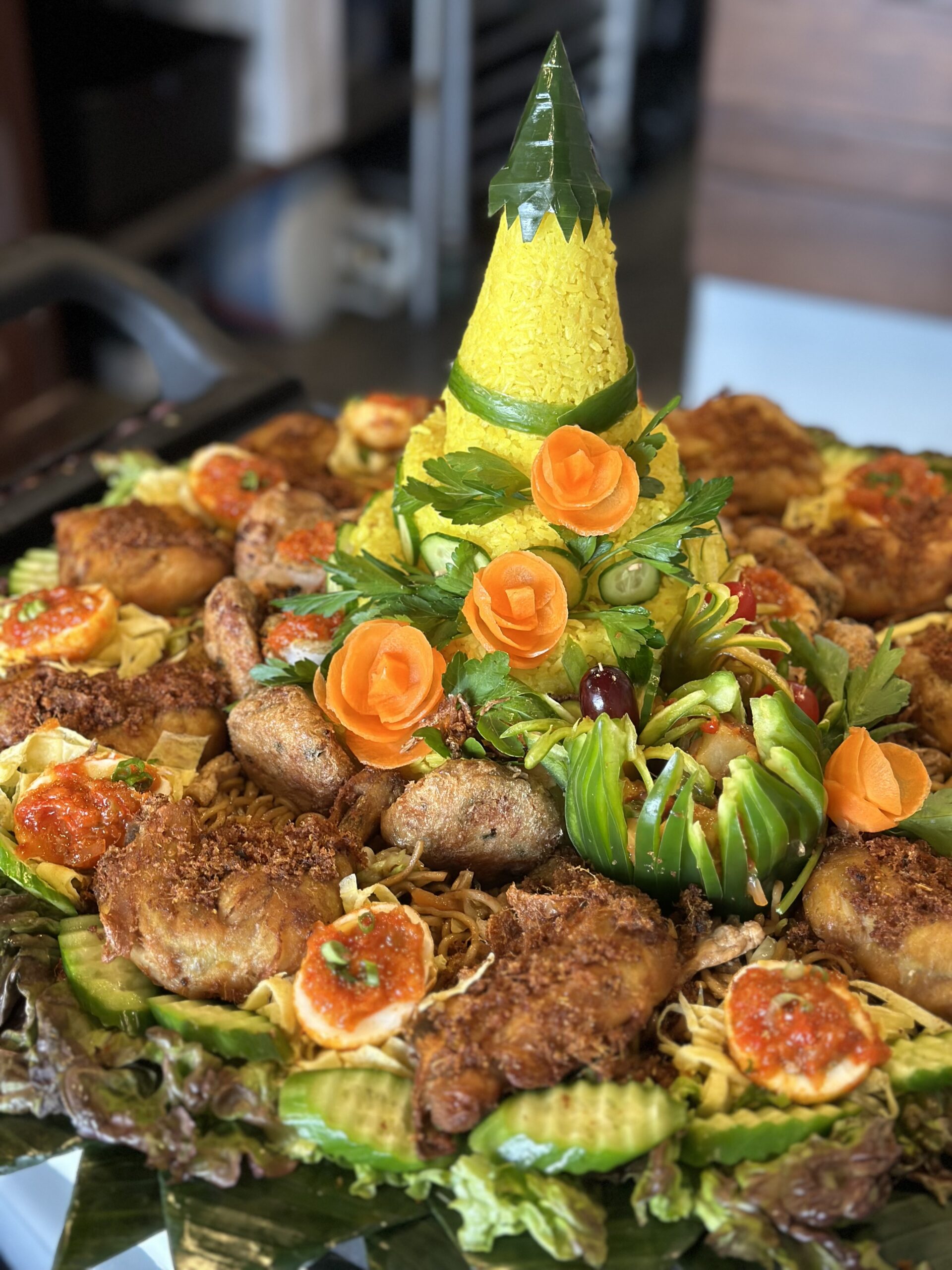 Catering food